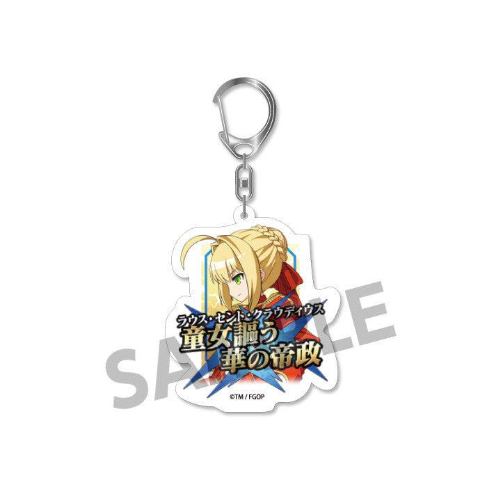 Fate/Grand Order HOBBY STOCK Fate/Grand Order Noble Phantasm Command Cards Trading Acrylic Keychain (1 Random Blind Box)