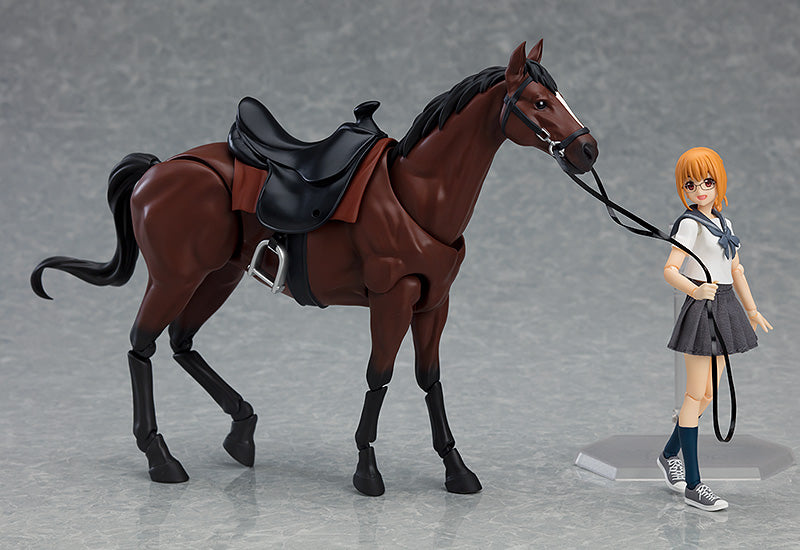 490 Max Factory figma Horse ver. 2 (Chestnut) (re-run)