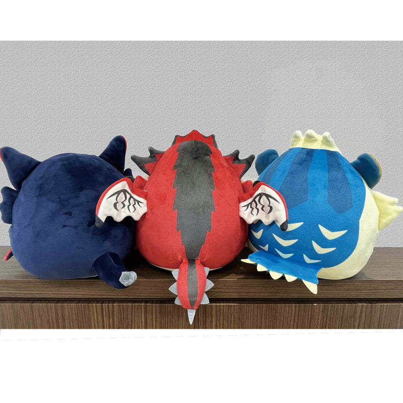 MONSTER HUNTER CAPCOM Monster Hunter Fluffy Eggshaped Plush Rathalos (re-run)