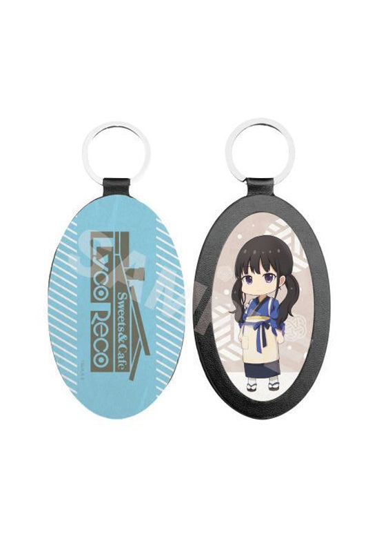 Lycoris Recoil CS.FRONT Leather Key Chain 06 Inoue Takina (Deformed)