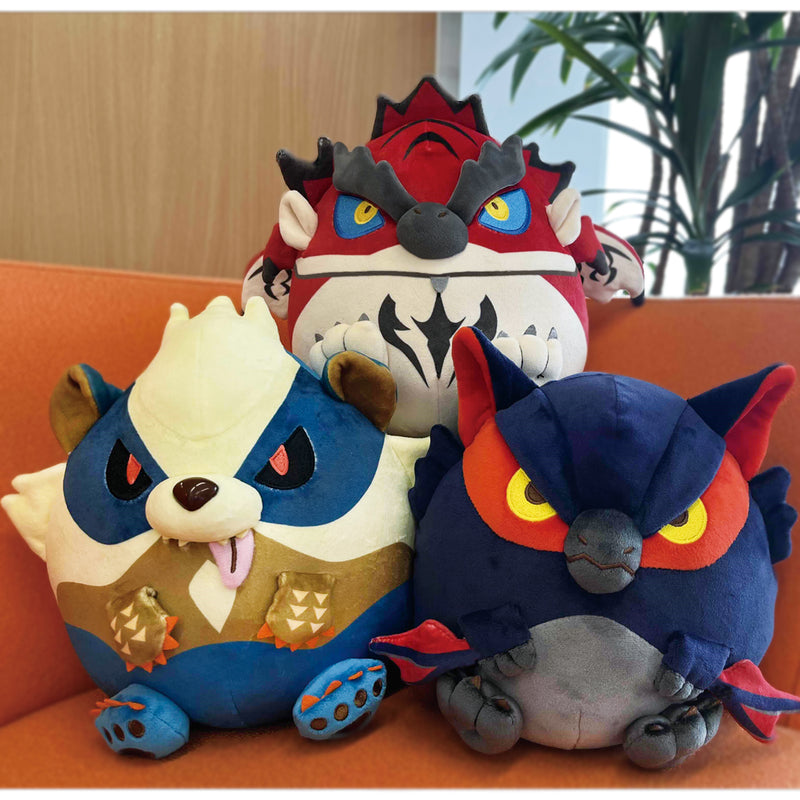 MONSTER HUNTER CAPCOM Monster Hunter Fluffy Eggshaped Plush Arzuros