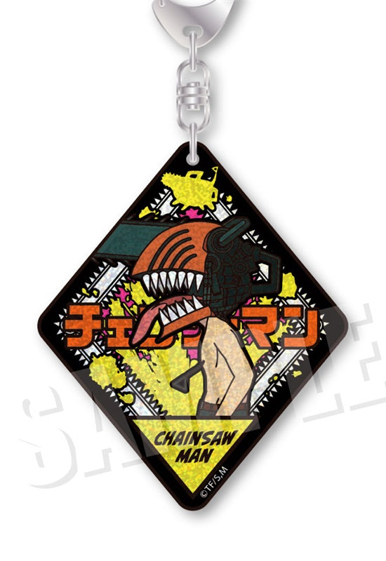 Chainsaw Man Empty VETCOLO Glitter Acrylic Key Chain 07 Chainsaw Man