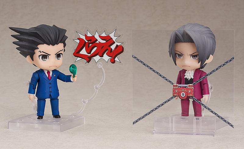 1762 Phoenix Wright: Ace Attorney Nendoroid Miles Edgeworth