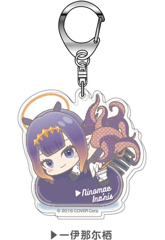 Hololive Bandai Acrylic Key Chain Hug Meets Vol.2 08 Ninomae Ina'nis AK