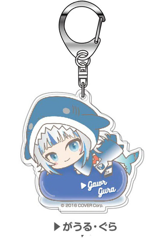 Hololive Bandai Acrylic Key Chain Hug Meets Vol.2 09 Gawr Gura AK