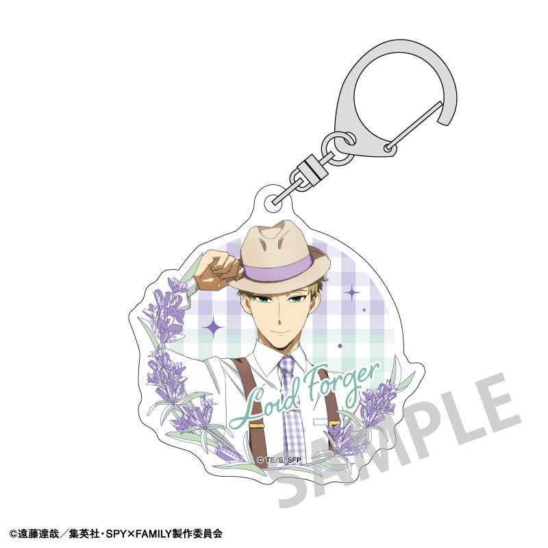 SPY x FAMILY KAMIO JAPAN Trading Acrylic Key Chain Link Coordinate(Box of 6)