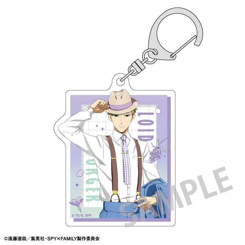 SPY x FAMILY KAMIO JAPAN Trading Acrylic Key Chain Link Coordinate(Box of 6)