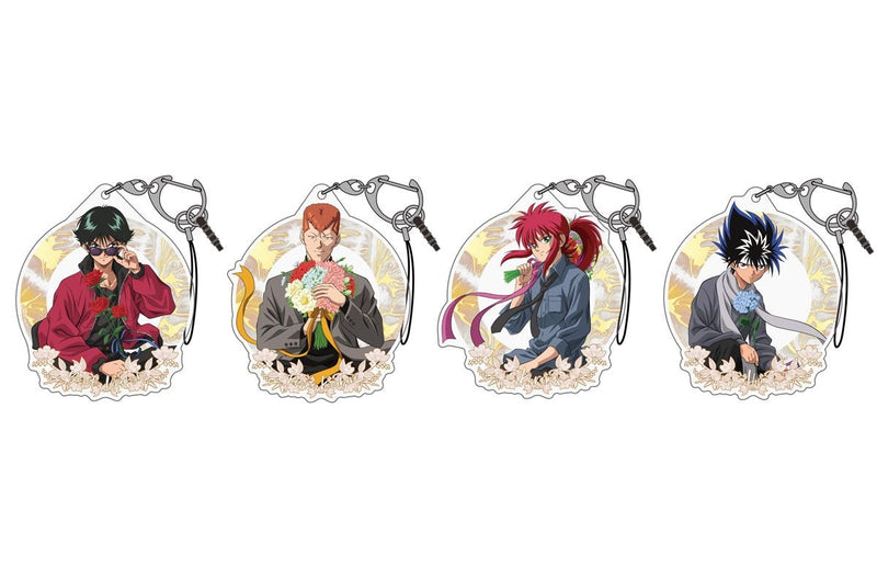 YuYu Hakusho Cospa Original Illustration Kuwabara Kazuma Acrylic Multi Key Chain Bouquet Ver.