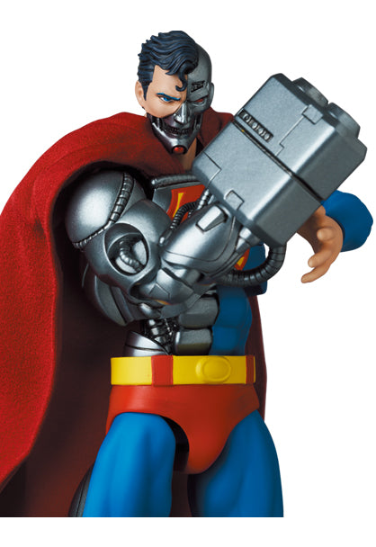 RETURN OF SUPERMAN MEDICOM TOYS MAFEX CYBORG SUPERMAN