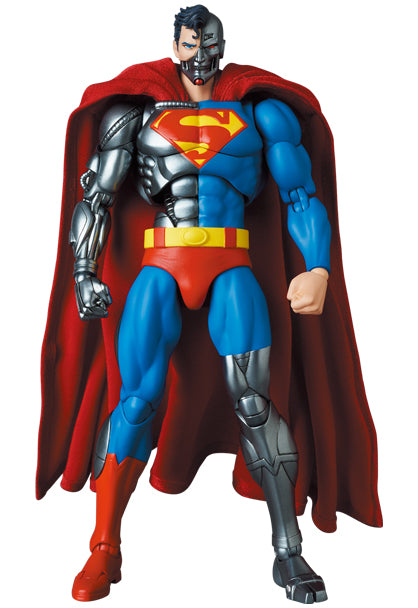 RETURN OF SUPERMAN MEDICOM TOYS MAFEX CYBORG SUPERMAN