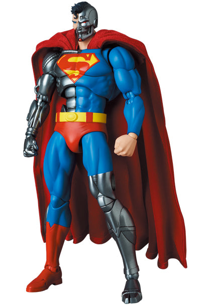 RETURN OF SUPERMAN MEDICOM TOYS MAFEX CYBORG SUPERMAN