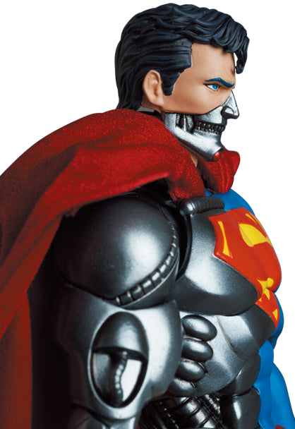 RETURN OF SUPERMAN MEDICOM TOYS MAFEX CYBORG SUPERMAN