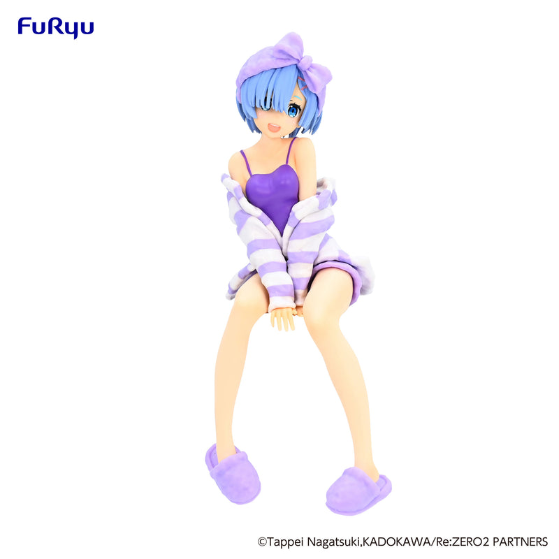 Re:ZERO -Starting Life in Another World- FuRyu Noodle Stopper Figure Rem Room Wear Purple Color ver.