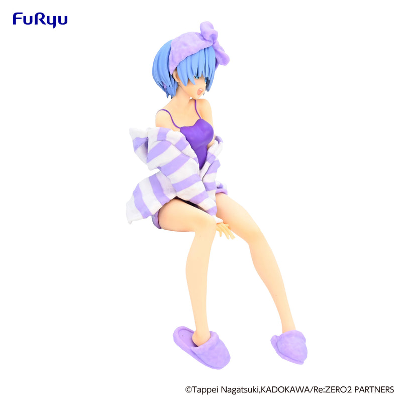 Re:ZERO -Starting Life in Another World- FuRyu Noodle Stopper Figure Rem Room Wear Purple Color ver.