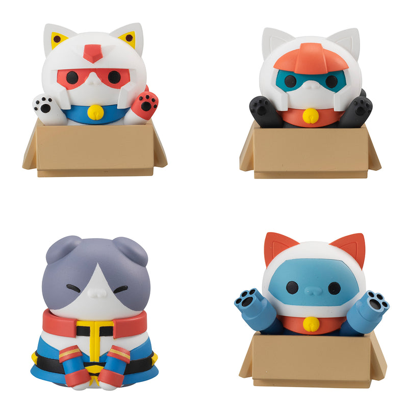 Gundam Mobile Suit MEGAHOUSE MEGA CAT PROJECT Nyandam Earth Federation Force da Nya!(1 Random Blind Box)