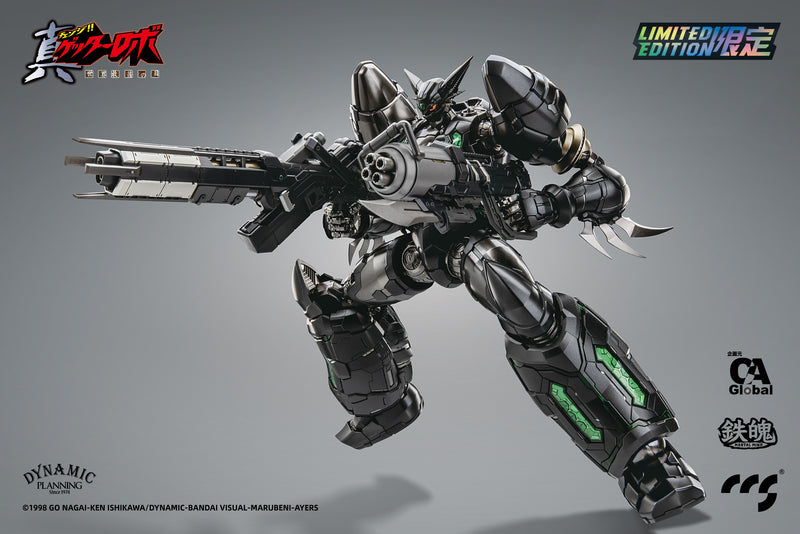 GETTER ROBO ARMAGEDDON C&A Global Ltd. X CCSTOYS SHIN GETTER-1 BLACK ALLOY ACTION FIGURE