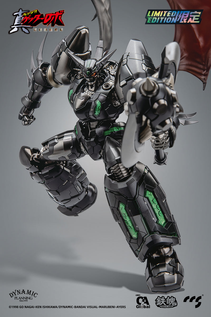 GETTER ROBO ARMAGEDDON C&A Global Ltd. X CCSTOYS SHIN GETTER-1 BLACK ALLOY ACTION FIGURE