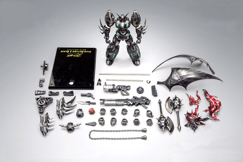 GETTER ROBO ARMAGEDDON C&A Global Ltd. X CCSTOYS SHIN GETTER-1 BLACK ALLOY ACTION FIGURE