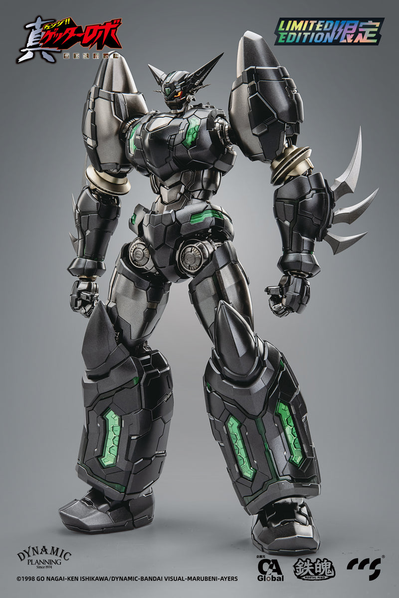 GETTER ROBO ARMAGEDDON C&A Global Ltd. X CCSTOYS SHIN GETTER-1 BLACK ALLOY ACTION FIGURE