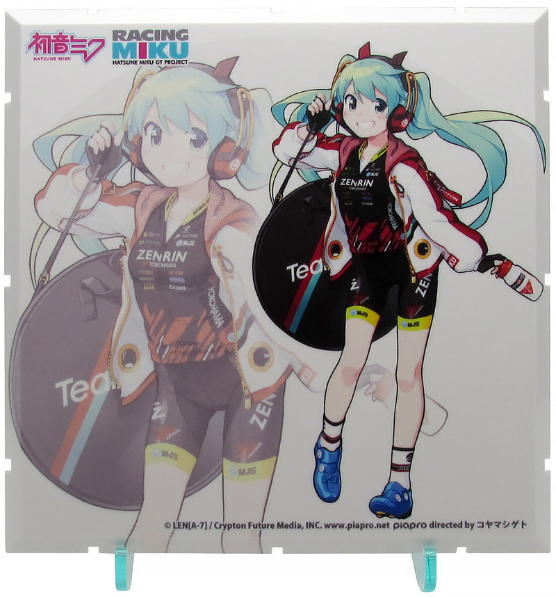 Dioramansion 150 PLM  Dioramansion 150: Racing Miku Pit 2020 Optional Panel (Team UKYO Support Ver.)