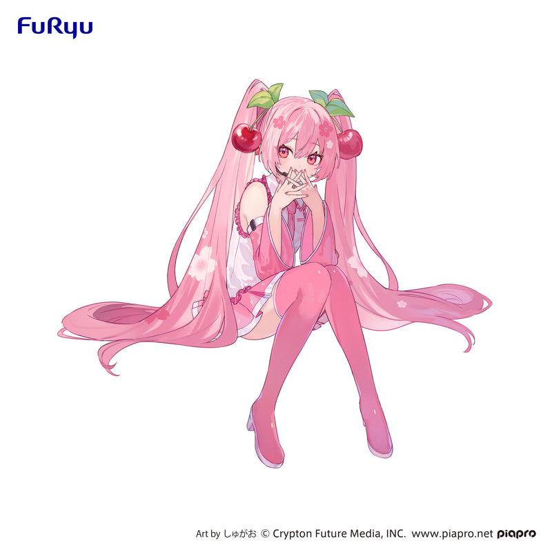 Hatsune Miku FuRyu Noodle Stopper Figure Sakura Miku 2023