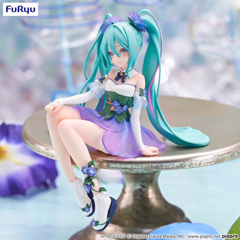 Hatsune Miku FuRyu Noodle Stopper Figure Flower Fairy Morning Glory