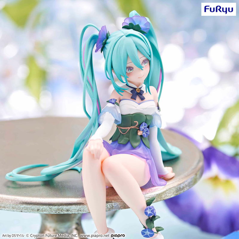 Hatsune Miku FuRyu Noodle Stopper Figure Flower Fairy Morning Glory