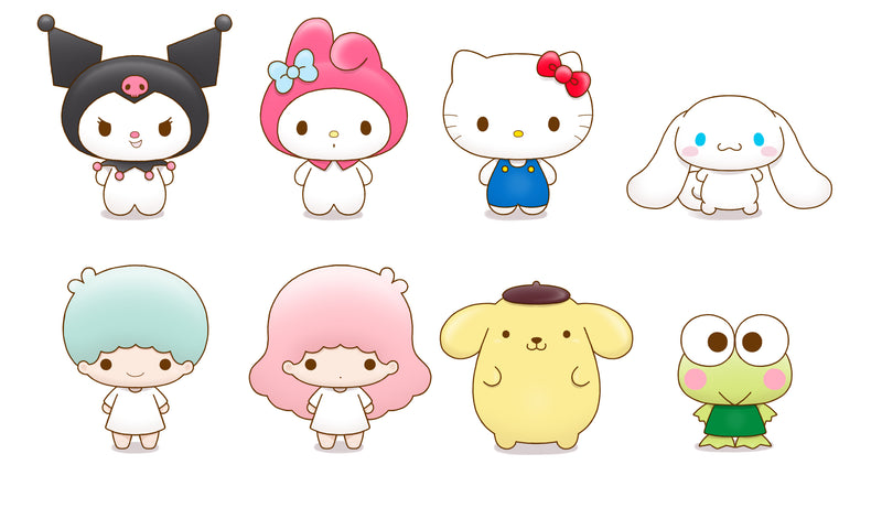 SANRIO CHARACTORS COLLECTION MEGAHOUSE CHOKORIN MASCOT  (1 Random Blind Pack)