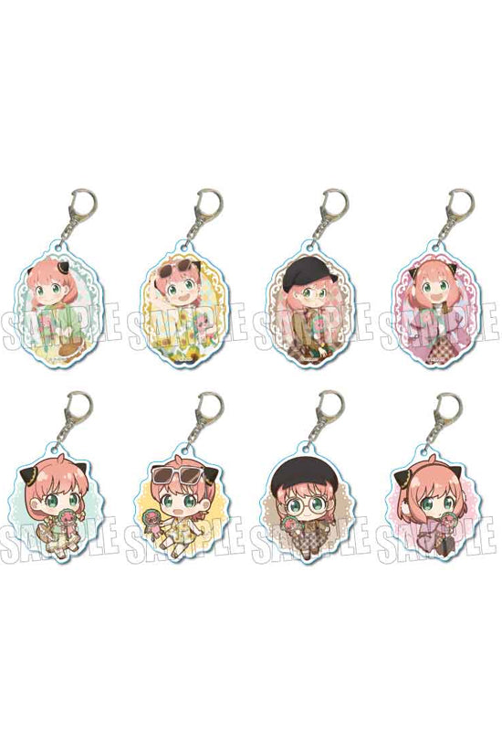 SPY x FAMILY Bell House Trading Acrylic Key Chain Four Seasons Ver.(1 Random)