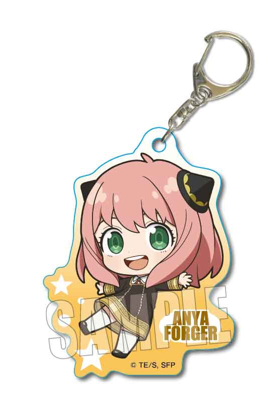 SPY x FAMILY Bell House Pukasshu Acrylic Key Chain Anya Forger (School Uniform Ver.)