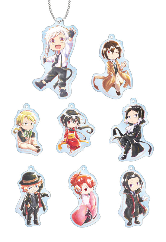 Bungo Stray Dogs Wan! armabianca Trading Ani-Art Aqua Label Acrylic Key Chain (1 Random Blind)