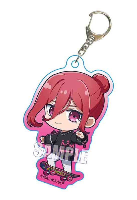 Blue Lock Bell House Acrylic Key Chain Chigiri Hyoma Skater Ver.