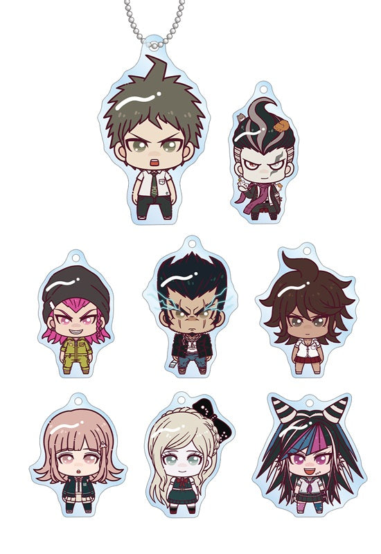 Danganronpa 1,2 Reload armabianca Trading Chokonto! Acrylic Key Chain Ver.C(1 Random)