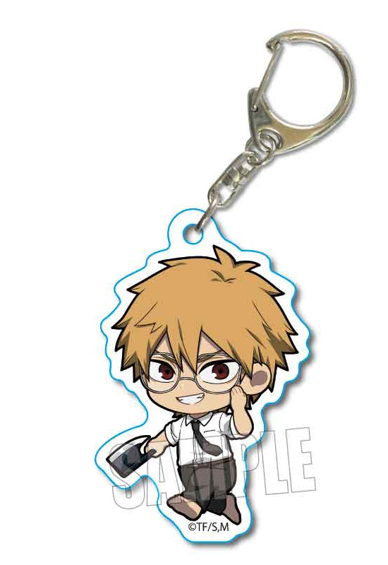 Chainsaw Man Bell House TEKUTOKO Acrylic Key Chain Part 2 Denji (Glasses)