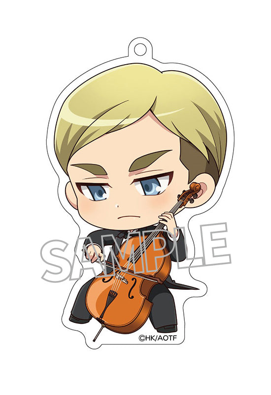 Attack on Titan Matsumoto Shoji Original Illustration Acrylic Key Chain (Concert) Erwin