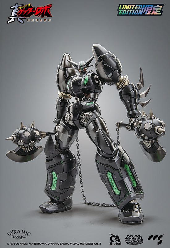 GETTER ROBO ARMAGEDDON C&A Global Ltd. X CCSTOYS SHIN GETTER-1 BLACK ALLOY ACTION FIGURE