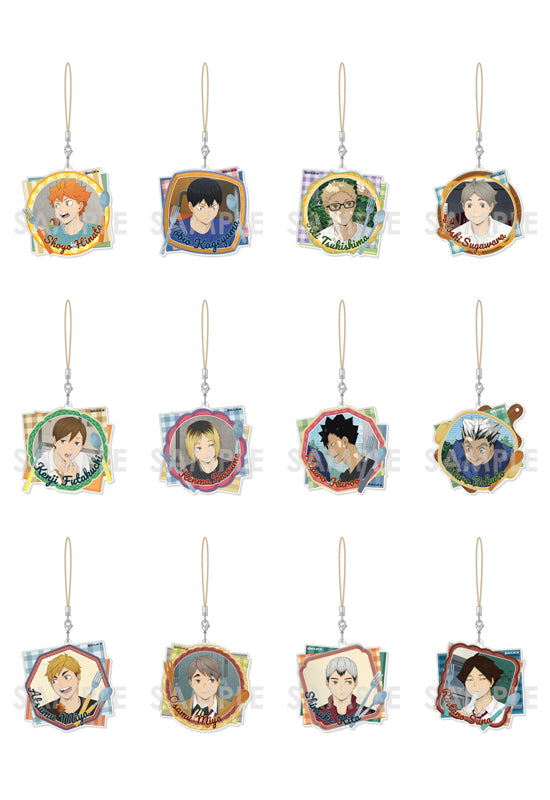 Haikyu!! Sol InternationalAcrylic Strap -Let's Eat!- (1 Random)