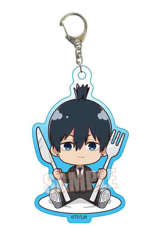 Chainsaw Man Bell House Gochi Chara Acrylic Key Chain Hayakawa Aki