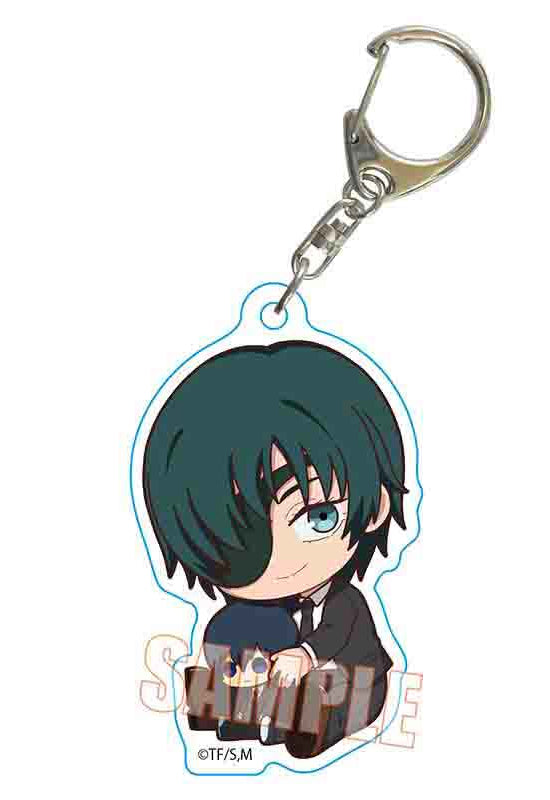 Chainsaw Man Bell House GyuGyutto Acrylic Key Chain Himeno