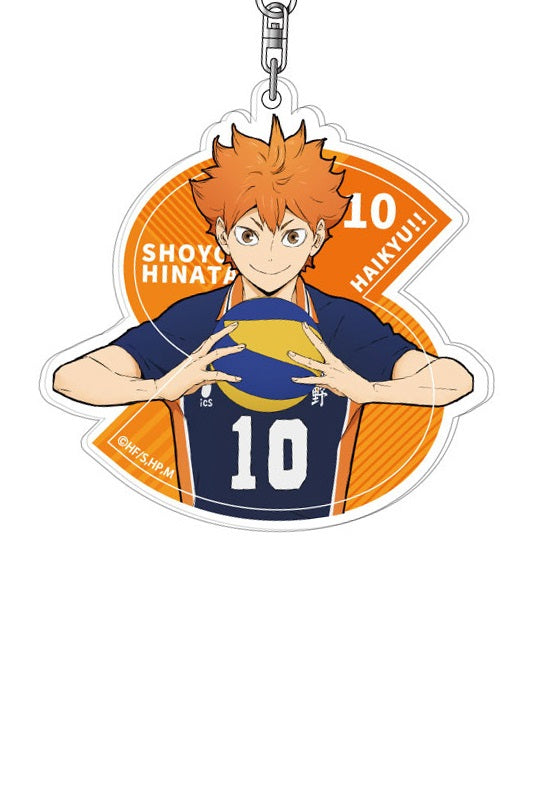 Haikyu!! Takaratomy Arts Initial Acrylic Key Chain 01 Hinata Shoyo IAK