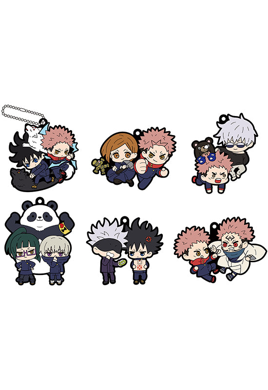 Jujutsu Kaisen MEGAHOUSE Rubber Mascot BUDDY COLLE (Set of 6 Characters)