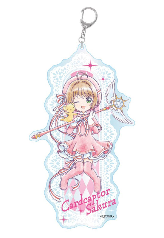 Cardcaptor Sakura: Clear Card Arc GRANUP Mini Character Acrylic Key Chain Big Kinomoto Sakura A