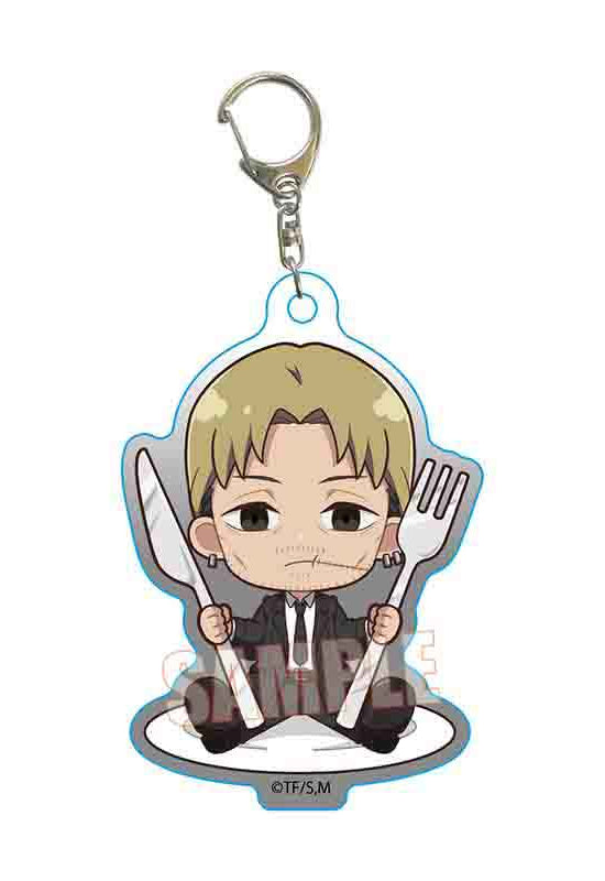 Chainsaw Man Bell House Gochi Chara Acrylic Key Chain Kishibe