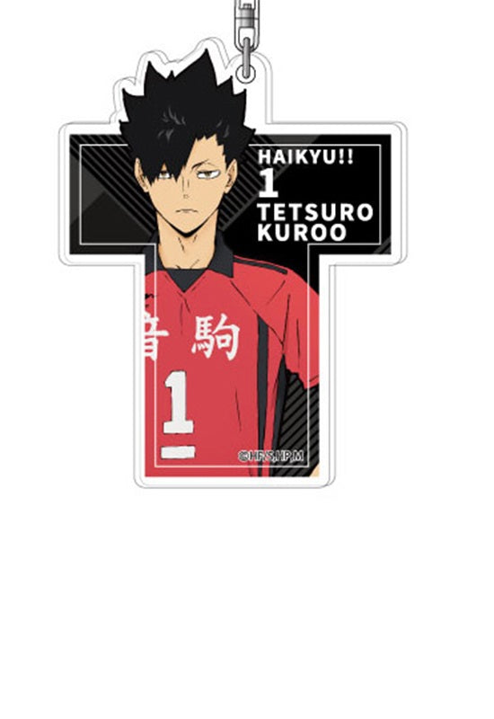 Haikyu!! Takaratomy Arts Initial Acrylic Key Chain 04 Kuroo Tetsuro IAK