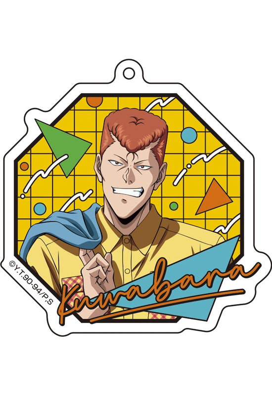 YuYu Hakusho Medicos Entertainment Original Illustration Acrylic Key Chain Street Fashion Ver.2 Kuwabara Kazuma