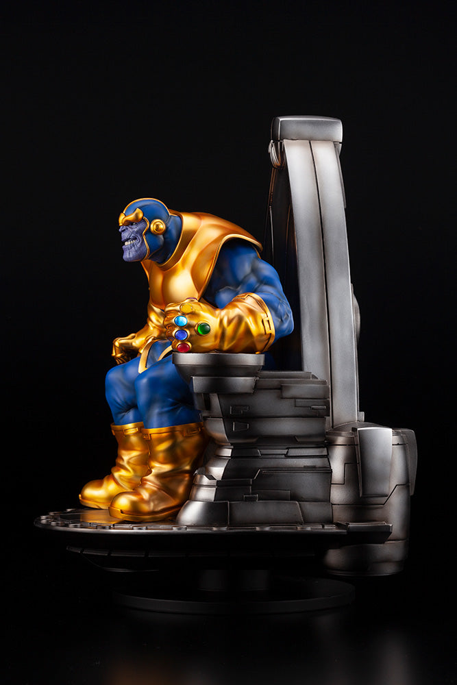 MARVEL Kotobukiya THANOS ON SPACE THRONE FINE ART STATUE