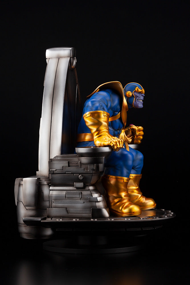 MARVEL Kotobukiya THANOS ON SPACE THRONE FINE ART STATUE