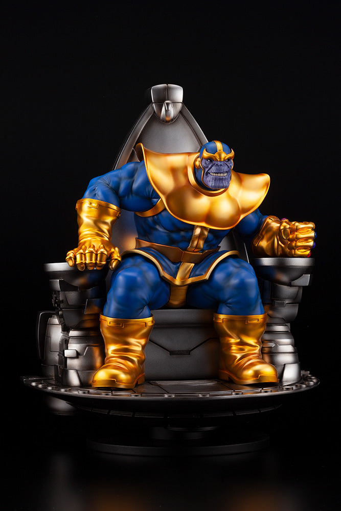 MARVEL Kotobukiya THANOS ON SPACE THRONE FINE ART STATUE