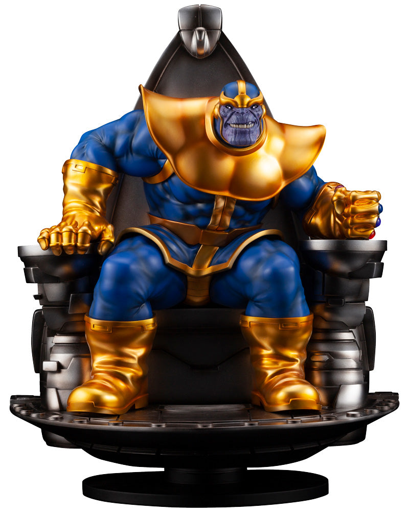 MARVEL Kotobukiya THANOS ON SPACE THRONE FINE ART STATUE