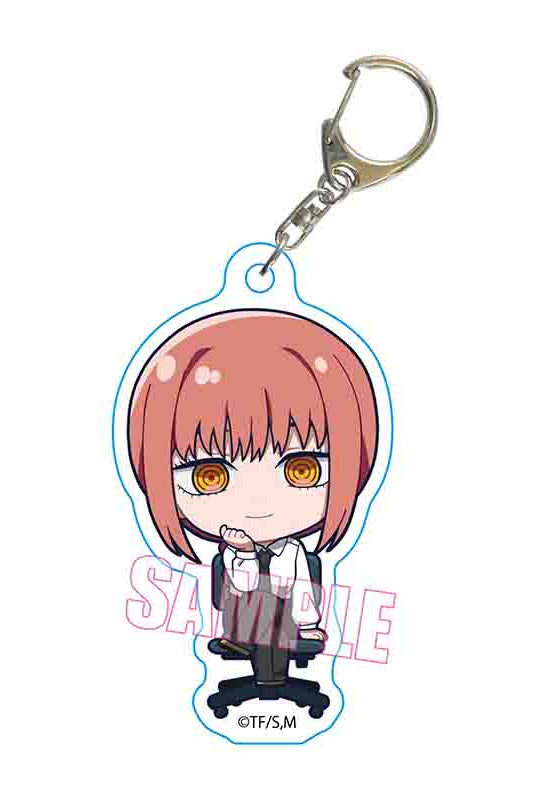 Chainsaw Man Bell House Petit Memo! Acrylic Key Chain Makima